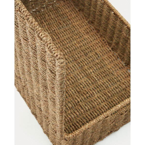 Košare u setu 2 kom od morske trave 40x60x21 cm Tossa – Kave Home-image-3