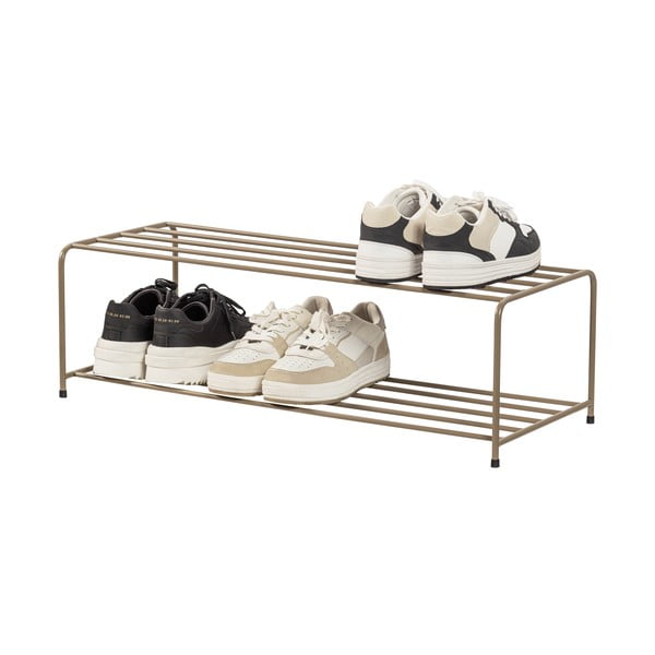 Svjetlo smeđi metalni ormarić za cipele Josse – WOOOD-image-3