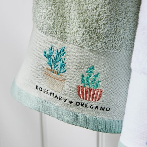 Pamučna kuhinjska krpa 4 kom 40x60 cm Kitchen Mixed Herbs – Catherine Lansfield-image-3