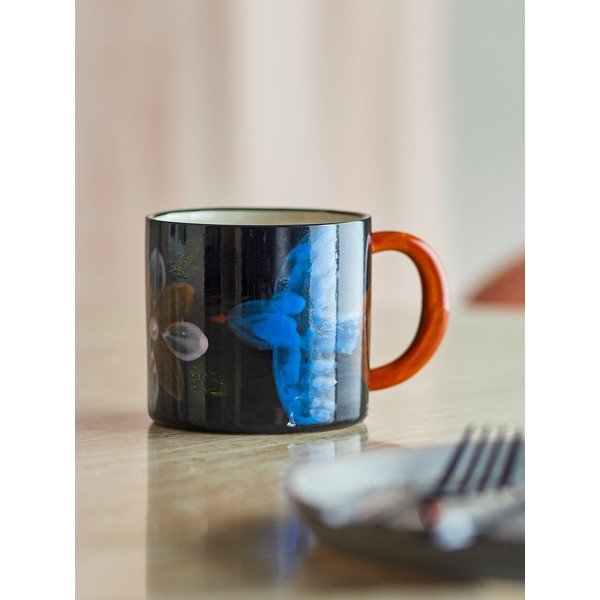 Crne/bež keramičke šalice u setu 2 kom 300 ml Maricala – Bloomingville-image-2