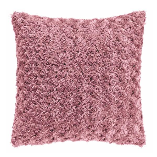 Ružičasti jastuk Tiseco Home Studio Curl, 45 x 45 cm