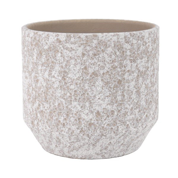 Keramička ručno rađena ukrasna tegla za cvijeće ø 18 cm Almada – Ego Dekor