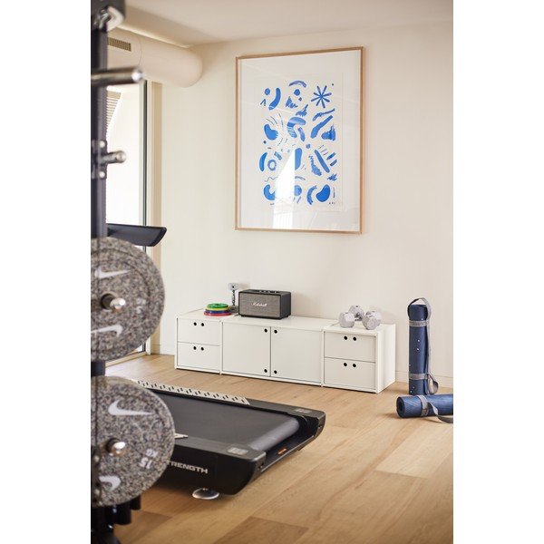 Krem TV komoda 157x42x40 cm Wally – Teulat-image-1