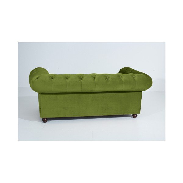 Zelena sofa Max Winzer Orleans Velvet, 196 cm-image-4