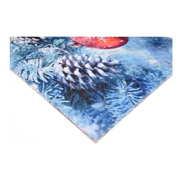 Plavi tepih Vitaus Decorations, 80 x 150 cm-image-1