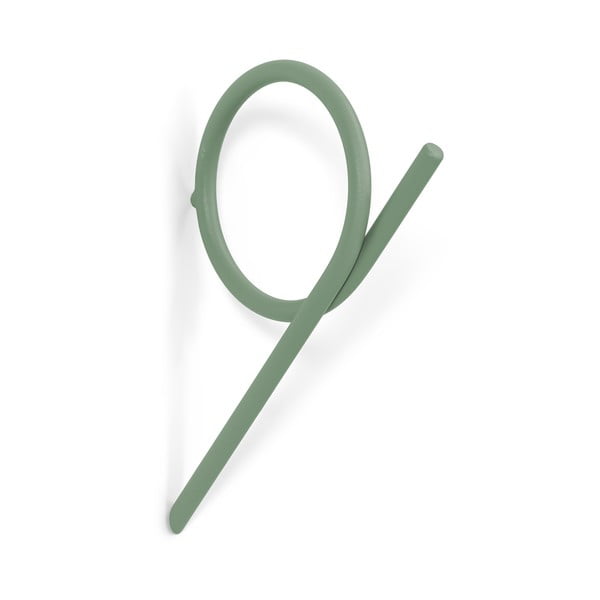 Prljavo zelena željezna zidna kuka Tuba M – Spinder Design