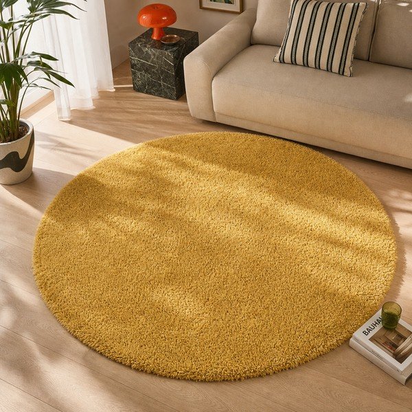 Žuti tepih Universal Aqua Liso, Ø 100 cm-image-4