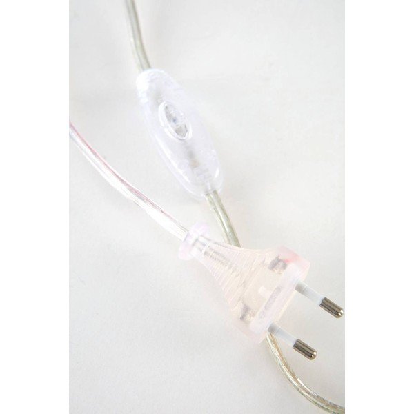 Bež/u sjajno srebrnoj boji tekstilna stolna lampa (visina 39 cm) Lasse – Jotex-image-3
