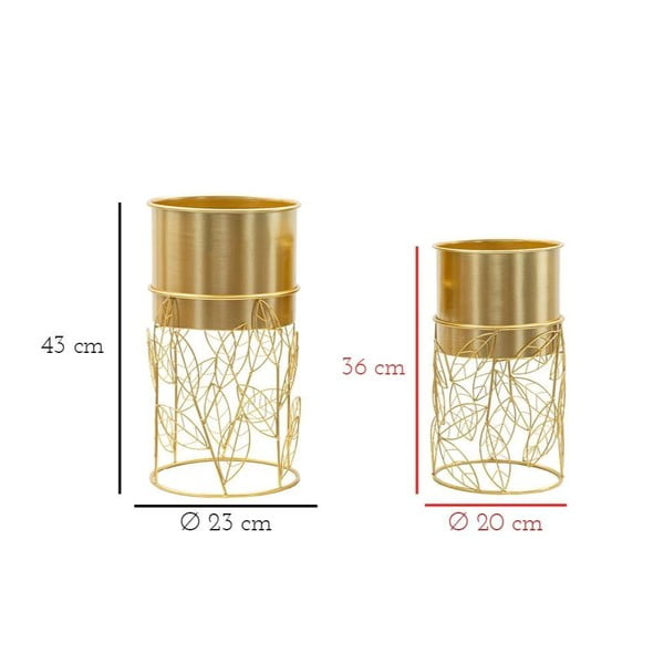 Metalne navlake za tegle u kompletu 2 kom ø 23 cm Livi – Mauro Ferretti-image-3