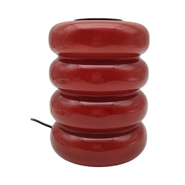 Crvena staklena LED stolna lampa (visina 16,5 cm) Aro – Leitmotiv