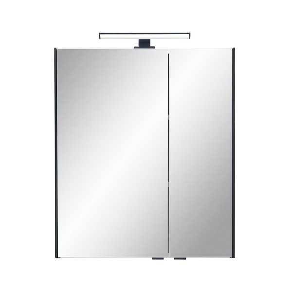 Kupaonski ormarić u dekoru hrasta u prirodnoj boji 70x60 cm Quickset 395 – Pelipal