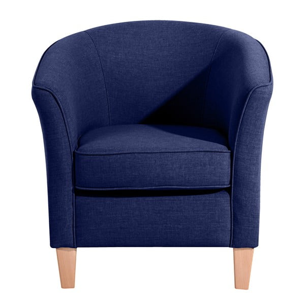 Tamnoplava fotelja Max Winzer Livia Dark Blue-image-2