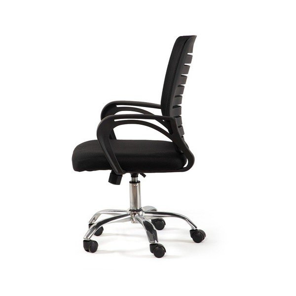 Crna podstavljena uredska stolica Evon – Bonami Essentials-image-3