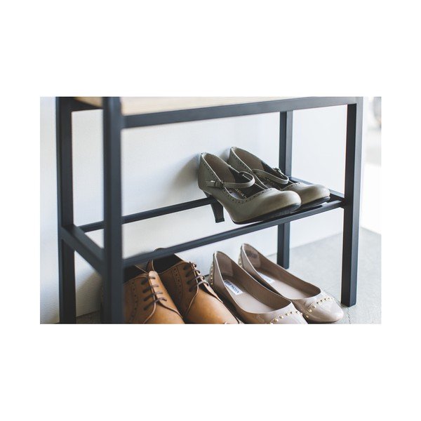 Crni/u prirodnoj boji metalni ormarić za cipele Tower – YAMAZAKI-image-4