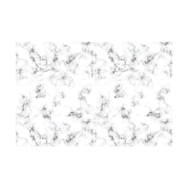 Naljepnice u setu za pločice 24 kom 10x10 cm Marble – Ambiance-image-2