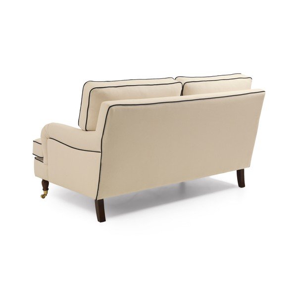Krem kauč s tamnoplavim rubom Max Winzer Passion, 158 cm-image-3