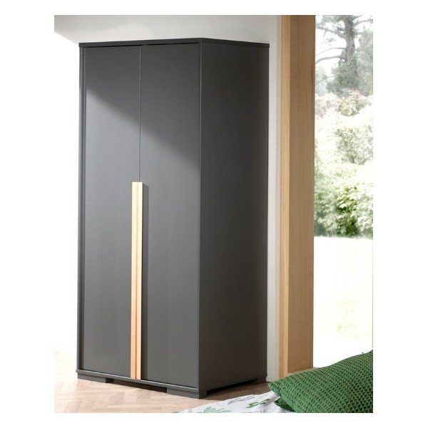 Tamno siva dječja garderoba 98x195 cm London – Vipack-image-1