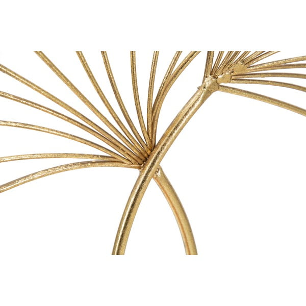 Dekoracija u zlatnoj boji Mauro Ferretti Leaf Glam, visina 35 cm-image-3