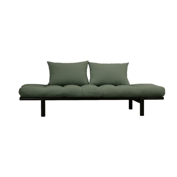 Sofa Karup Design Black/ Olive Green