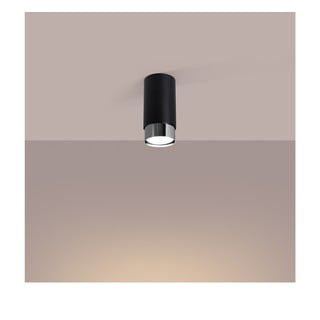 Crna/u srebrnoj boji stropna svjetiljka Crown – Nice Lamps