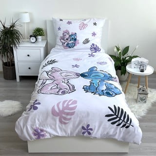 Pamučna dječja posteljina za krevet za jednu osobu 140x200 cm Lilo and Stitch – Jerry Fabrics