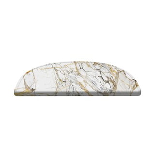 Set od 16 tepiha za stepenice Vitaus Marble Art, 20 x 65 cm
