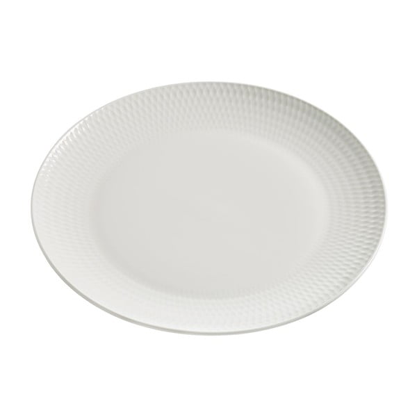 Bijeli porculanski tanjur za posluživanje ø 27 cm Diamonds – Maxwell & Williams