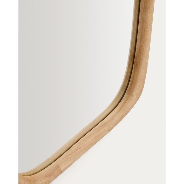 Zidno ogledalo s okvirom od masivnog drveta 61x158 cm Alura – Kave Home-image-4