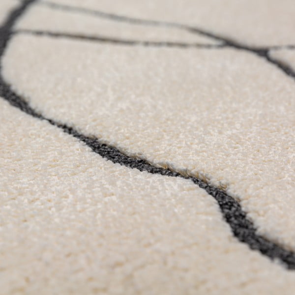 Krem tepih 120x170 cm Flow – Flair Rugs-image-2