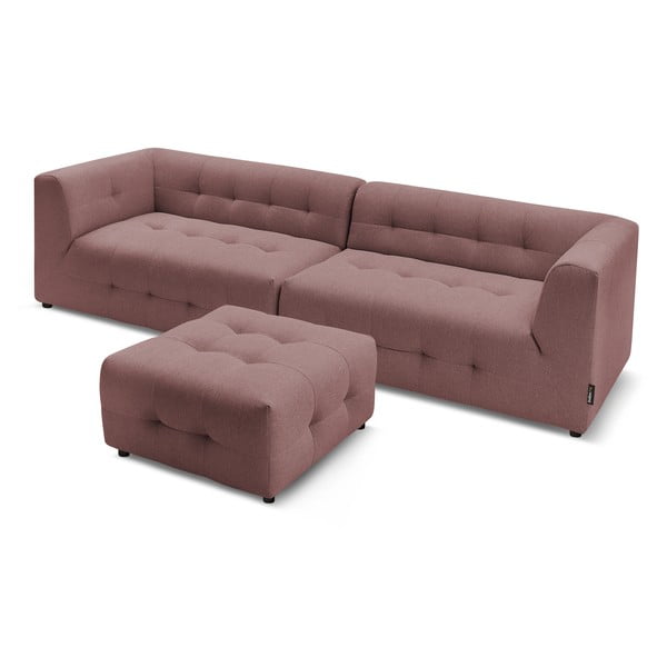 Tamno roza trosjed 324 cm Kleber - Bobochic Paris-image-4