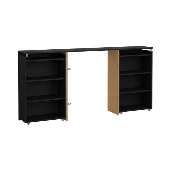 Crno uzglavlje 165x80 cm Naia – Tvilum