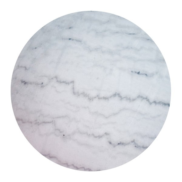 Stolić za kavu od bijelog mramora s postoljem u zlatnoj boji RGE Accent, ⌀ 85 cm-image-3