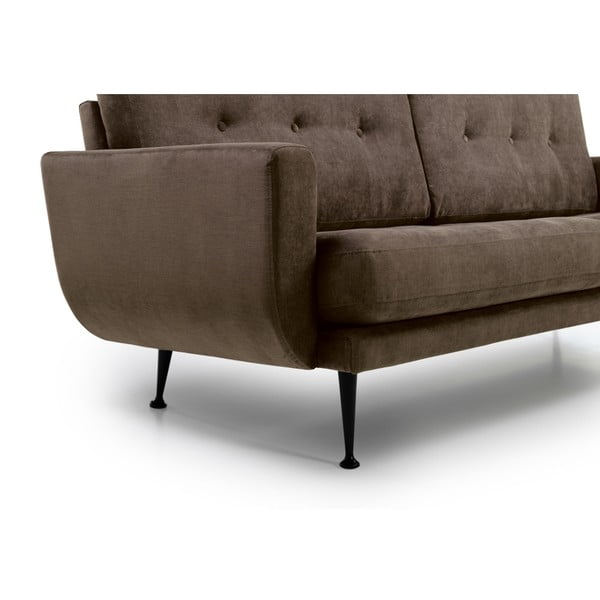 Smeđa sofa Scandic Fly-image-4