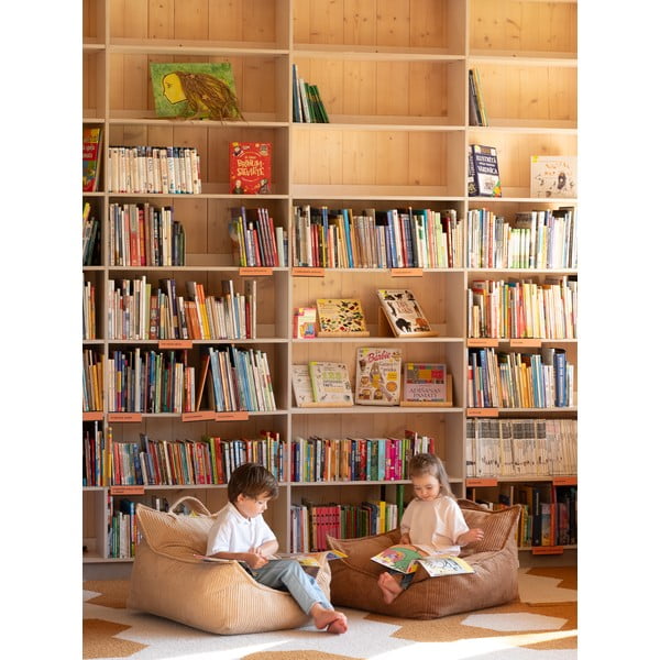 Smeđa vreća za bebe od samta Chair – Wigiwama-image-4