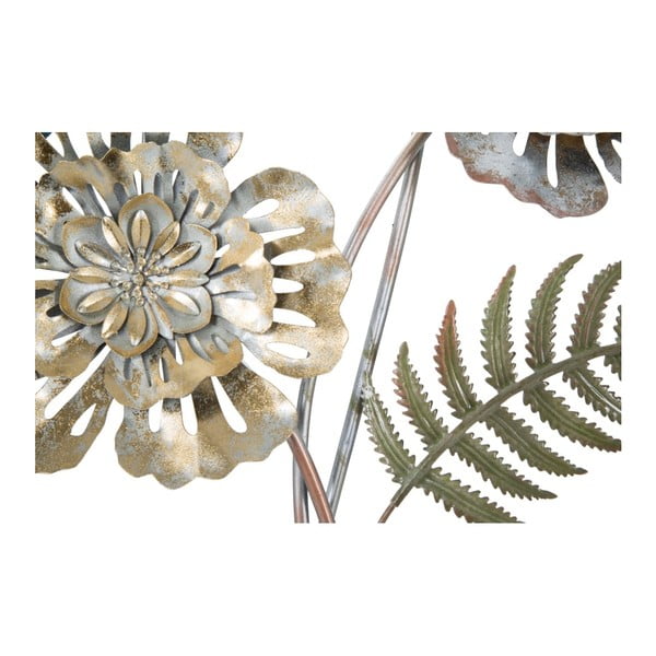 Željezna zidna dekoracija s motivima prirode Mauro Ferretti Too, visina 98 cm-image-1