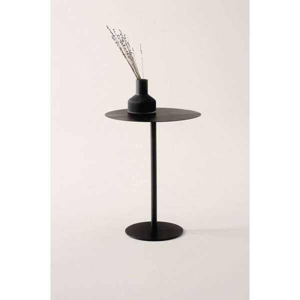 Metalni okrugao pomoćni stol ø 40 cm Heby – Jotex-image-1