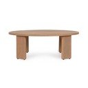 Vrtni stolić za kavu od masivnog bagrema 80x100 cm Pablo – Bizzotto