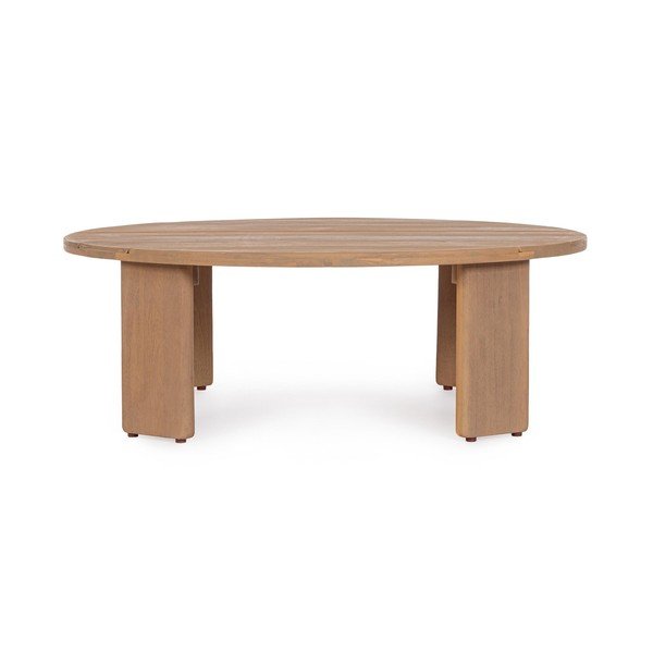 Vrtni stolić za kavu od masivnog bagrema 80x100 cm Pablo – Bizzotto