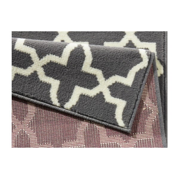 Sivo-bijela staza Hanse Home Basic Glam, 80 x 200 cm-image-3