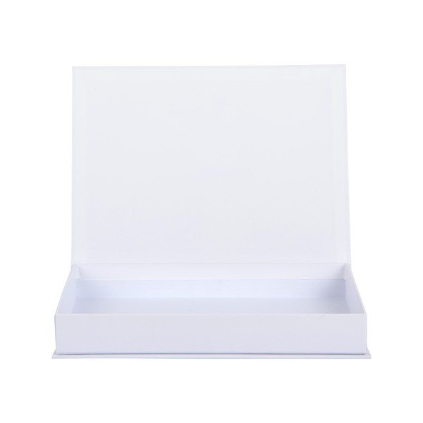 Bijela/ljubičasta dekorativna papirnata kutija za pohranu 18x4x25 cm Pina Colada – PT LIVING-image-2