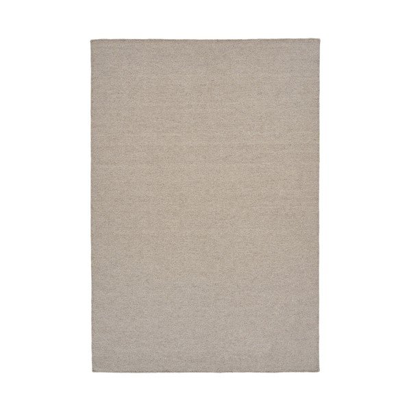 Smeđe-sivi tepih od mješavine vune 160x230 cm Nila – House Nordic