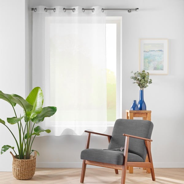 Bijela prozirna zavjesa od voila 140x180 cm Lissea – douceur d'intérieur-image-2