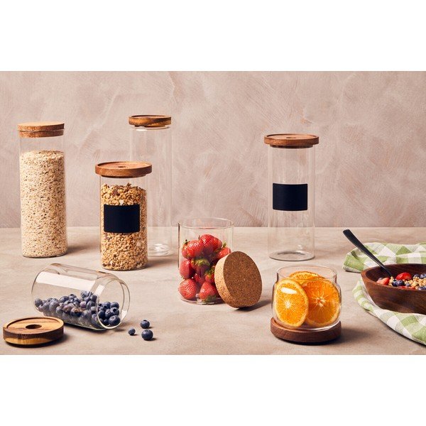 Staklena posuda za namirnice za čuvanje hrane Tromso – Premier Housewares-image-2
