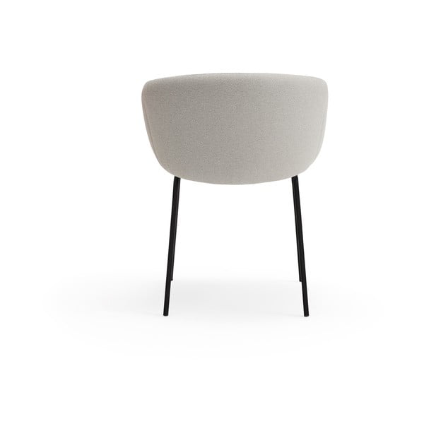 Svijetlo siva podstavljena blagovaonska stolica Add – Teulat-image-4