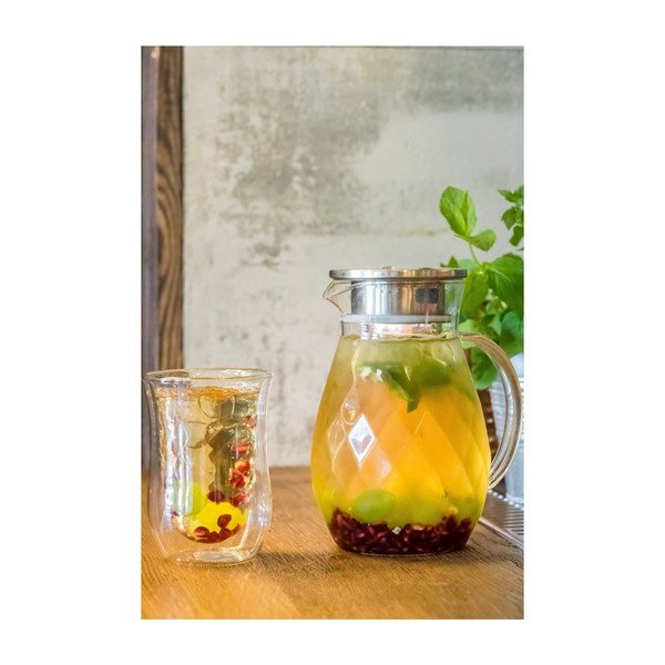 Set od 6 duplih čaša i vrča Vialli Design Peter-image-3