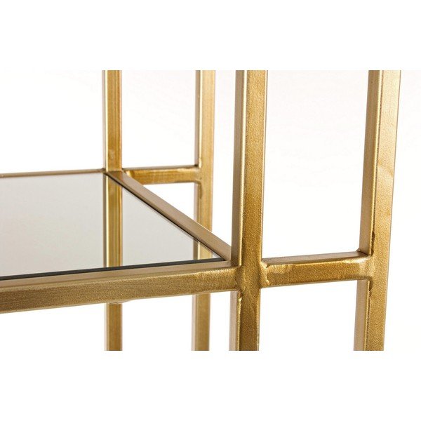 Željezna biblioteka u zlatnoj boji 68x172,5x28 cm Elenor – Bizzotto-image-4