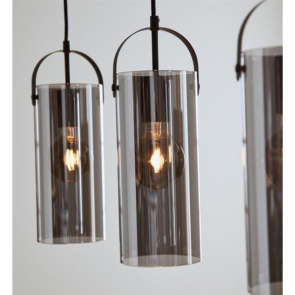 Crna viseća stropna svjetiljka Markslöjd Glory, 3 žarulje-image-1