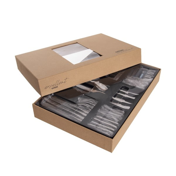 Pribor 24 kom od nehrđajućeg čelika u srebrnoj boji Mirror – Orion-image-4