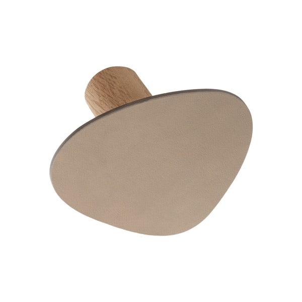 Sivo-bež željezna zidna kuka Dot S Nupo – LIND DNA