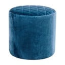 Plavi podni jastuk za sjedenje od baršuna House Nordic Ejby, ø 34 cm